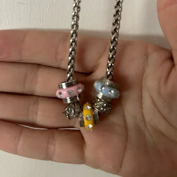 Brighton spacer beads, lot of 5 - Picture 1 of 5